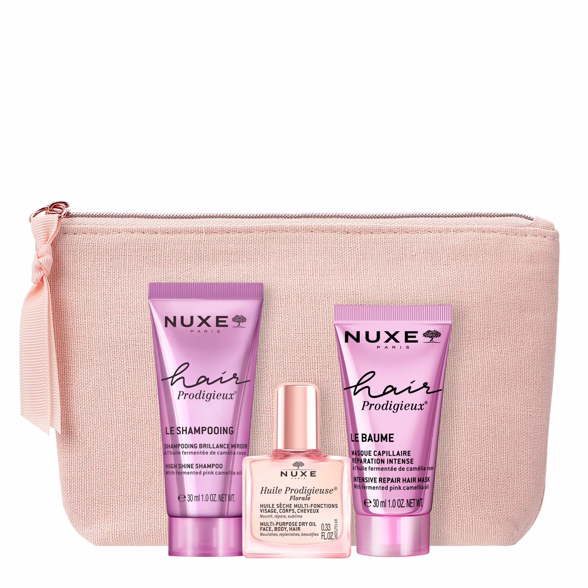 Bar à Minis - Rituel Capillaire Réparation & Brillance - NUXE