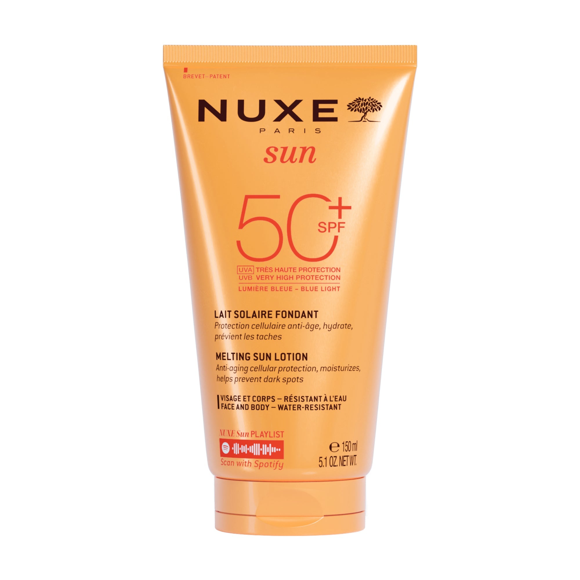Lait Solaire Fondant Très Haute Protection SPF50+ - NUXE
