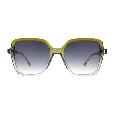 Lunettes de soleil Soyeuse - Dégradé Kaki Gris Violet - NUXE