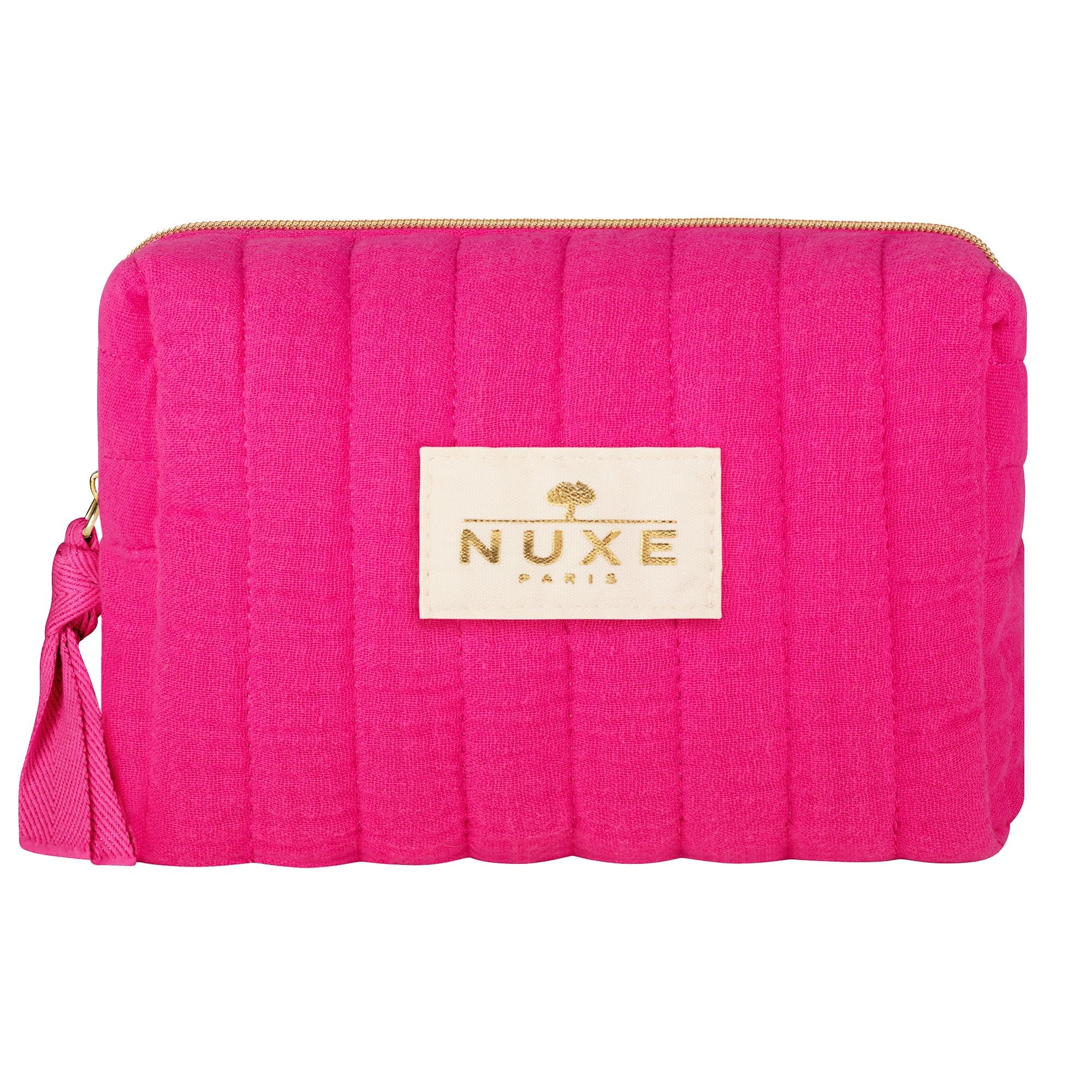 PINK QUILTED POUCH - NUXE