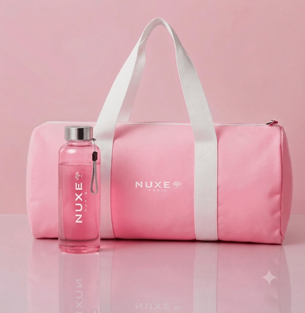 Sac de Sport et Gourde Pink Studio - NUXE