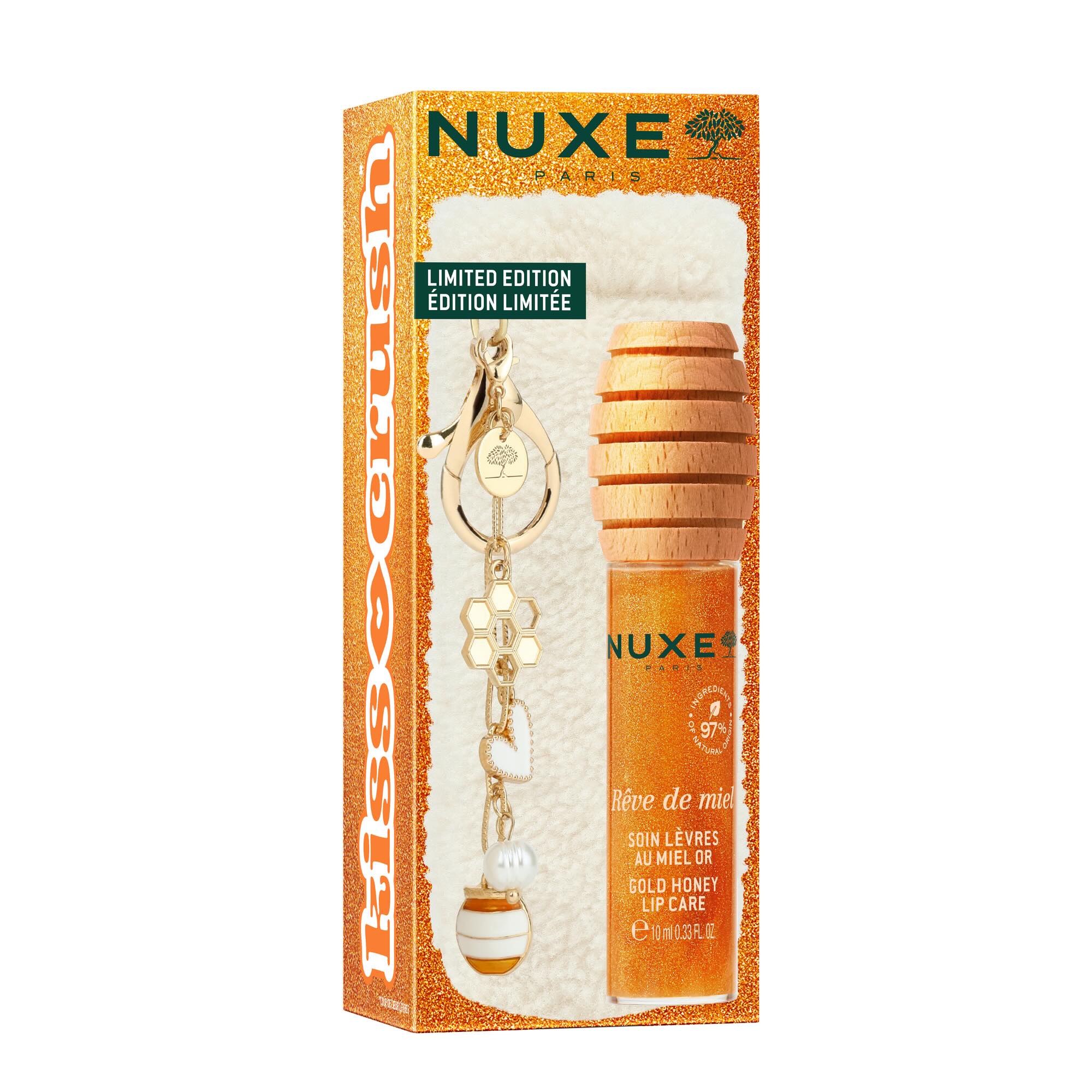 Soin Lèvres au Miel Or avec étui & charms - NUXE