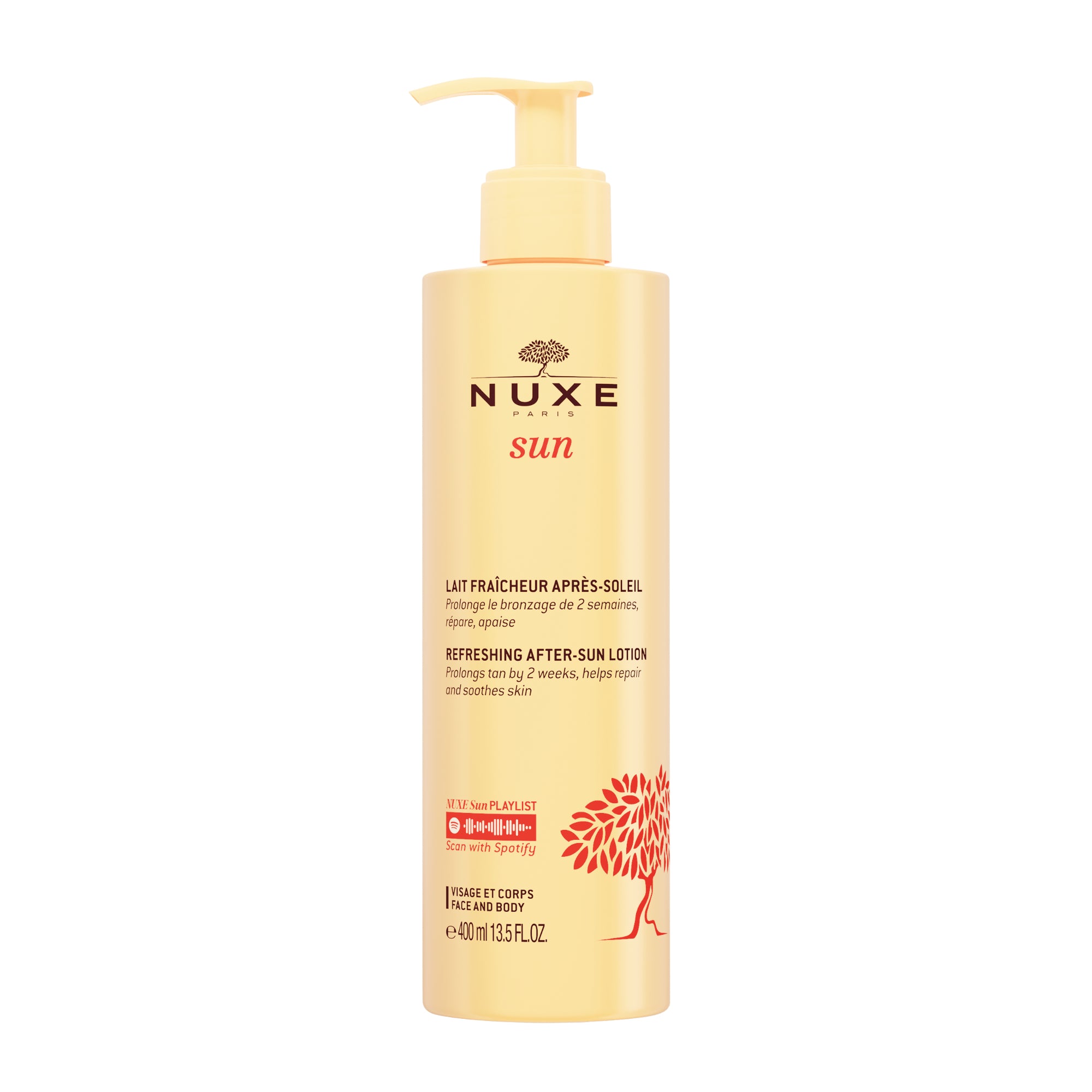 Lait Fraicheur Après-Soleil visage et corps 400 ml - Formule originale