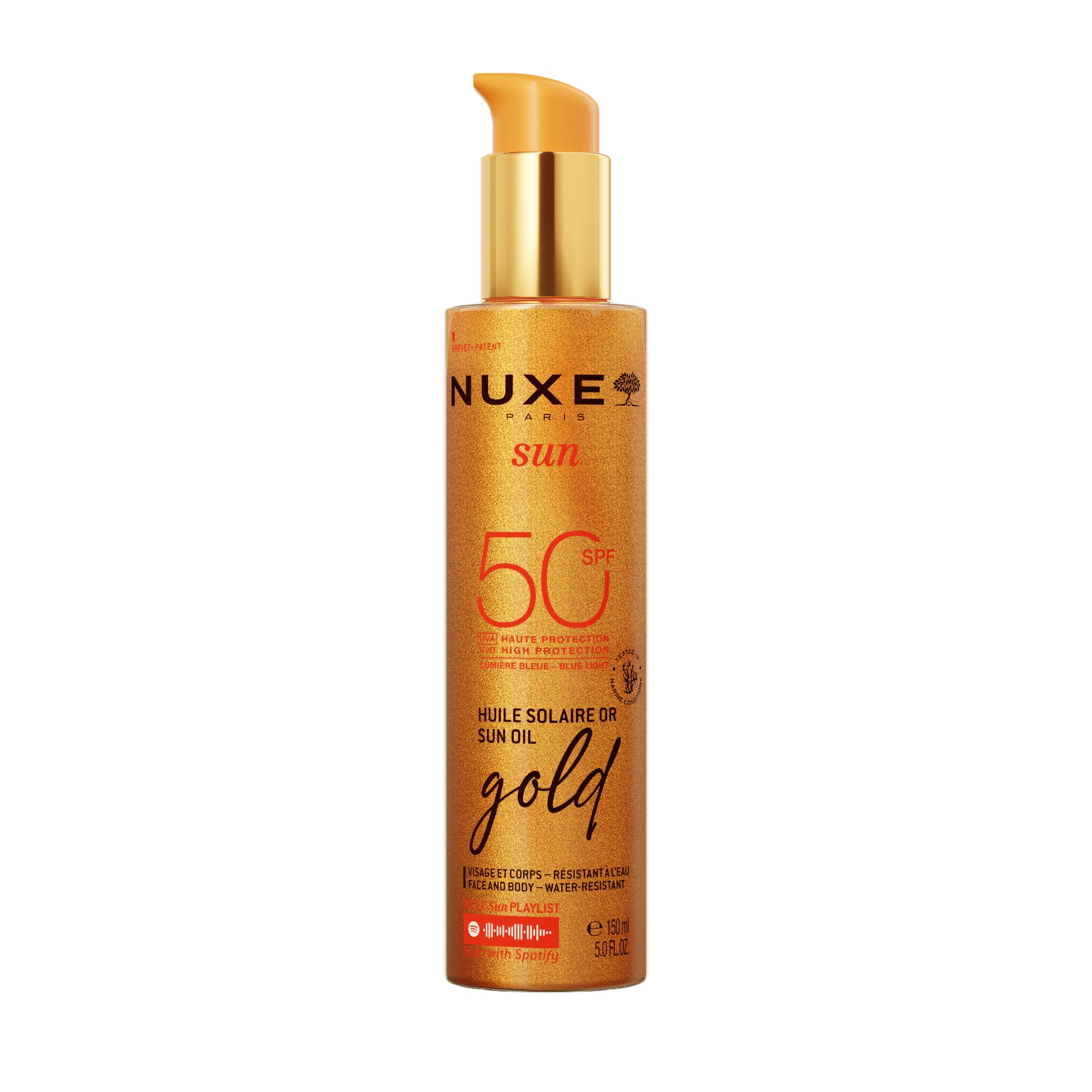 Huile Solaire Or Haute Protection SPF50