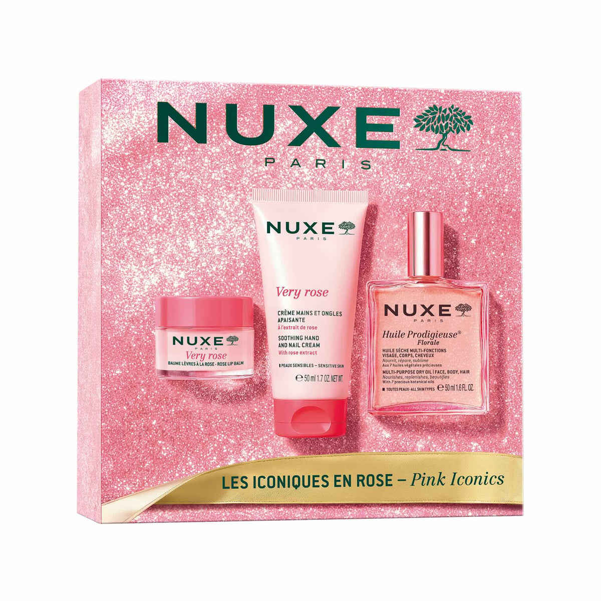 Coffret Noël Les Iconiques en Rose