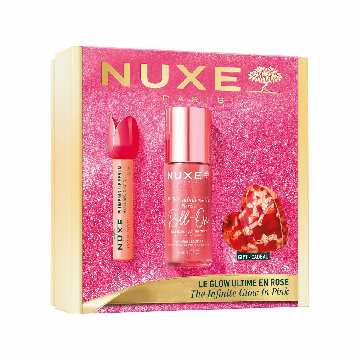 Coffret Noël Le Glow Ultime en Rose