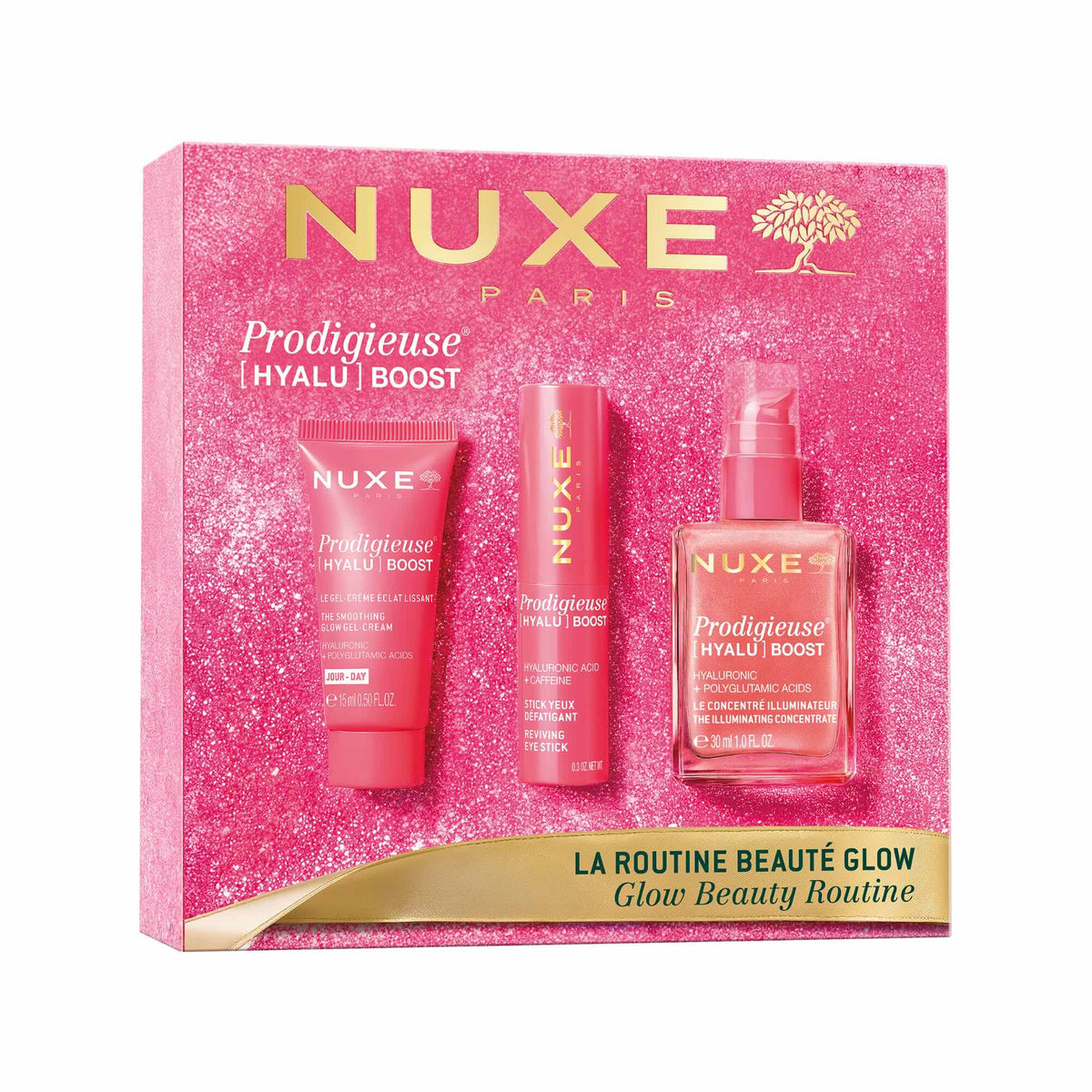 Coffret Noël PRODIGIEUSE® [HYALU] BOOST La Routine Beauté Glow
