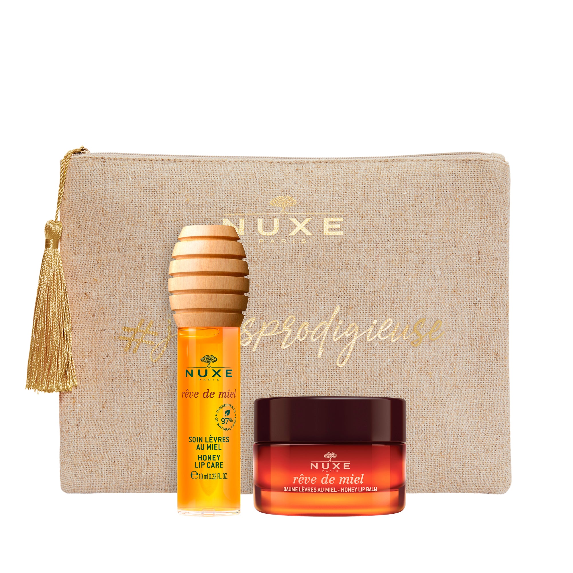 Duo Soin Lèvres Glow, Rêve de Miel