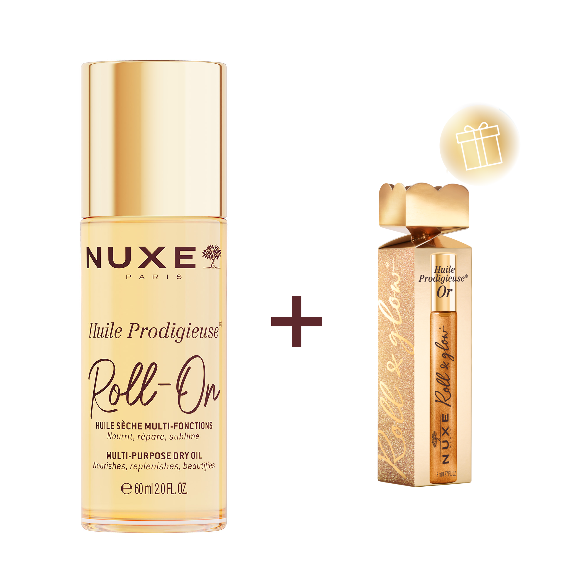 Huile Prodigieuse® Roll-On et sa version nomade Or