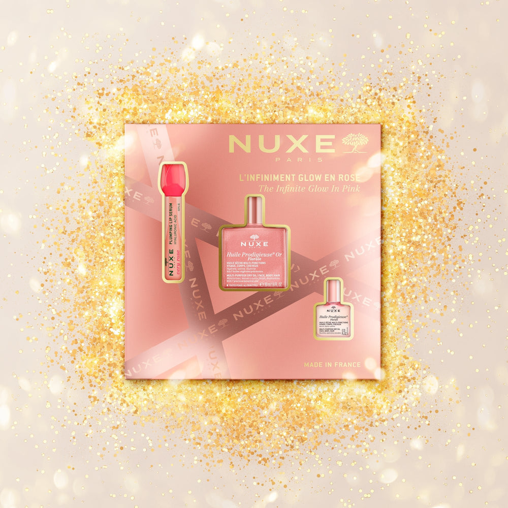 Coffret Noël L'Infiniment Glow en Rose | NUXE