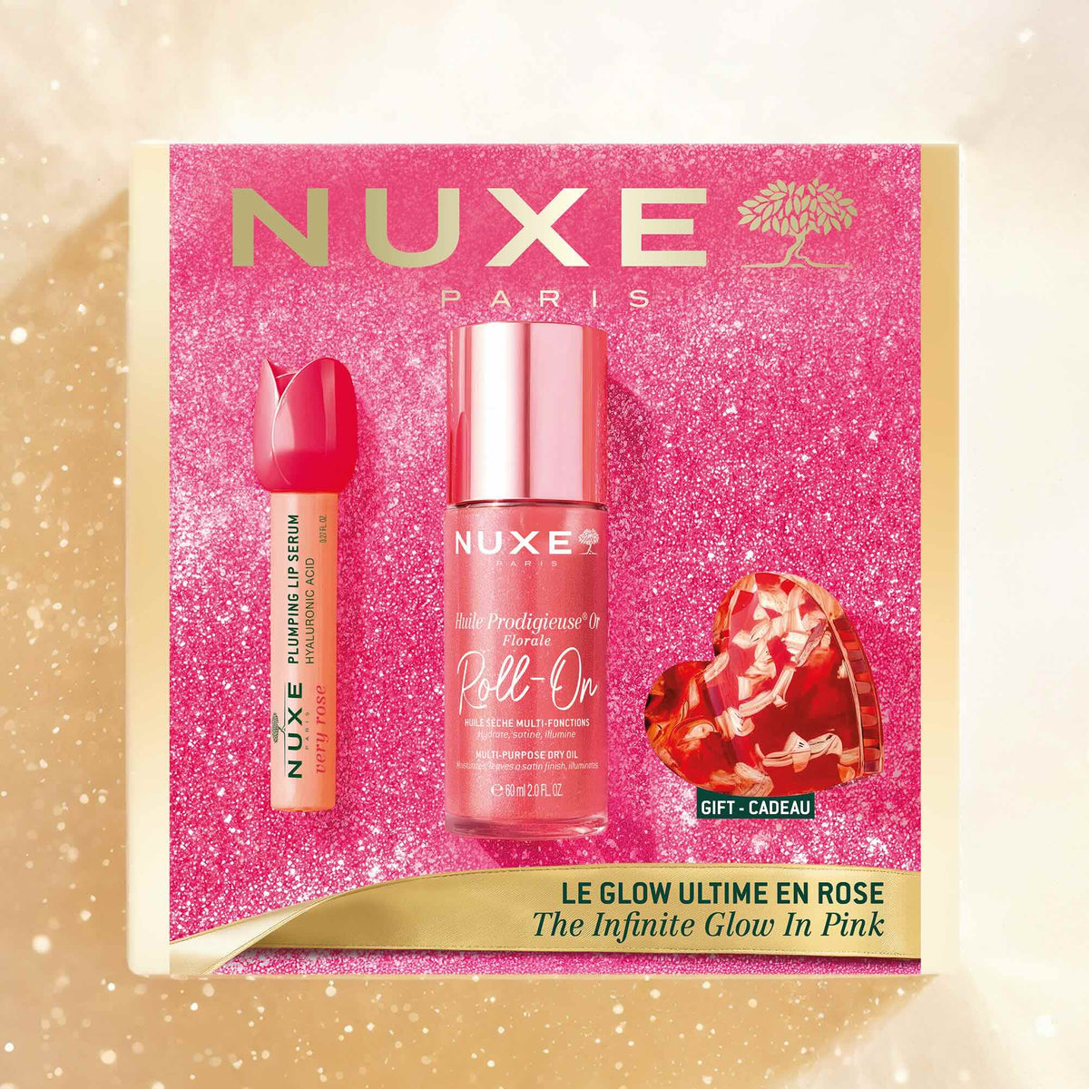 Coffret Noël Le Glow Ultime en Rose - NUXE