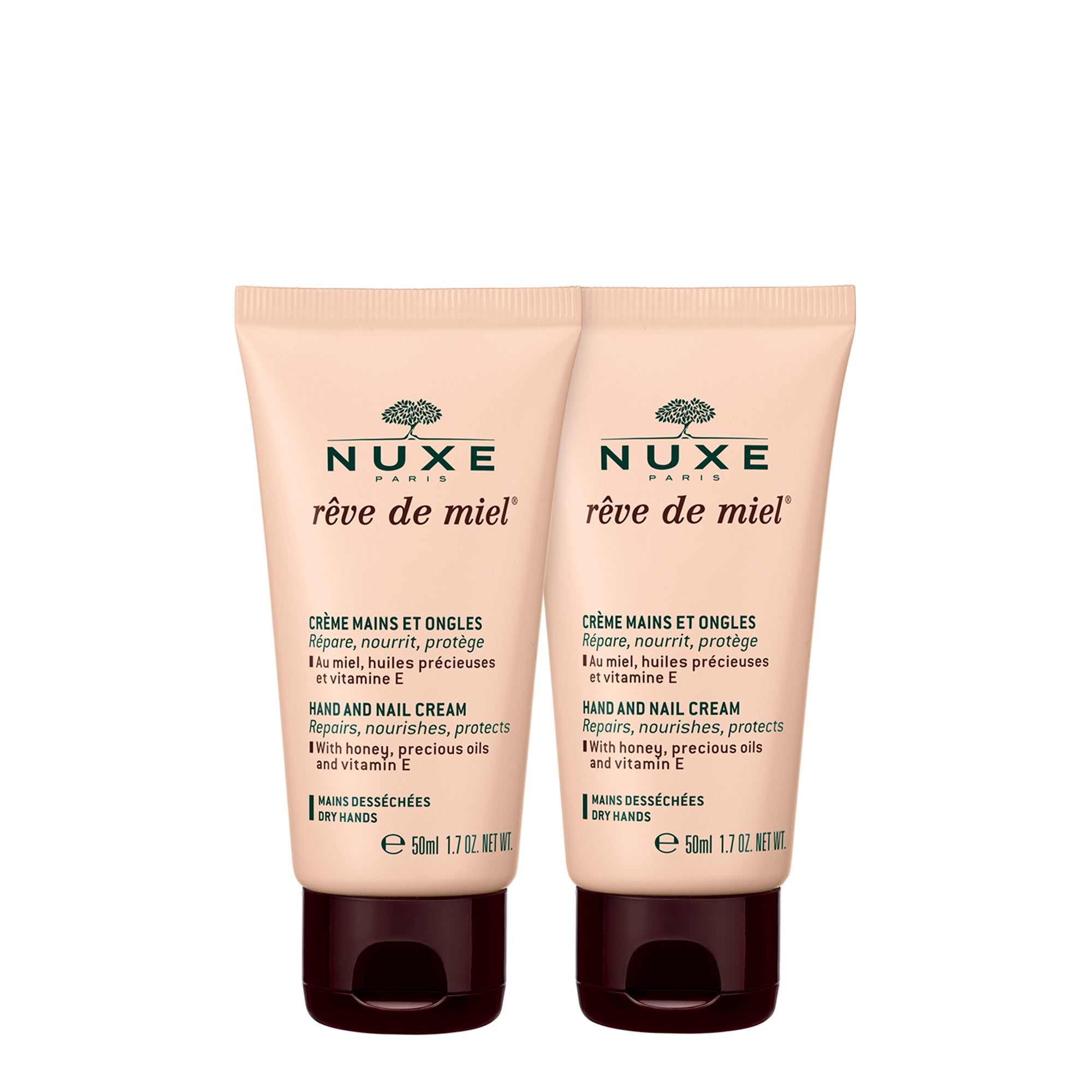 Duo Crèmes Mains et Ongles Rêve de miel EN - NUXE