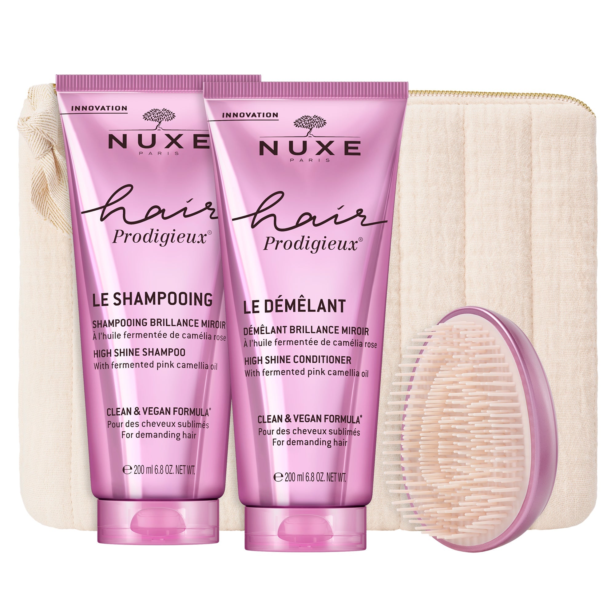 Duo Soins Cheveux Hair Prodigieux® & sa brosse - NUXE