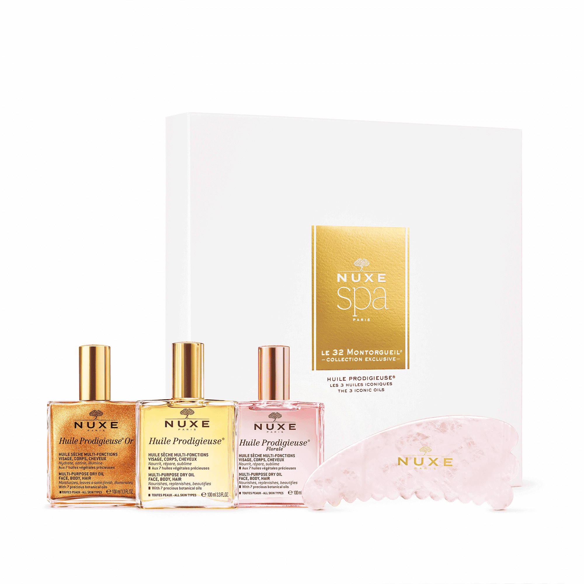 Huile Prodigieuse® <br> Les 3 Huiles Iconiques - NUXE