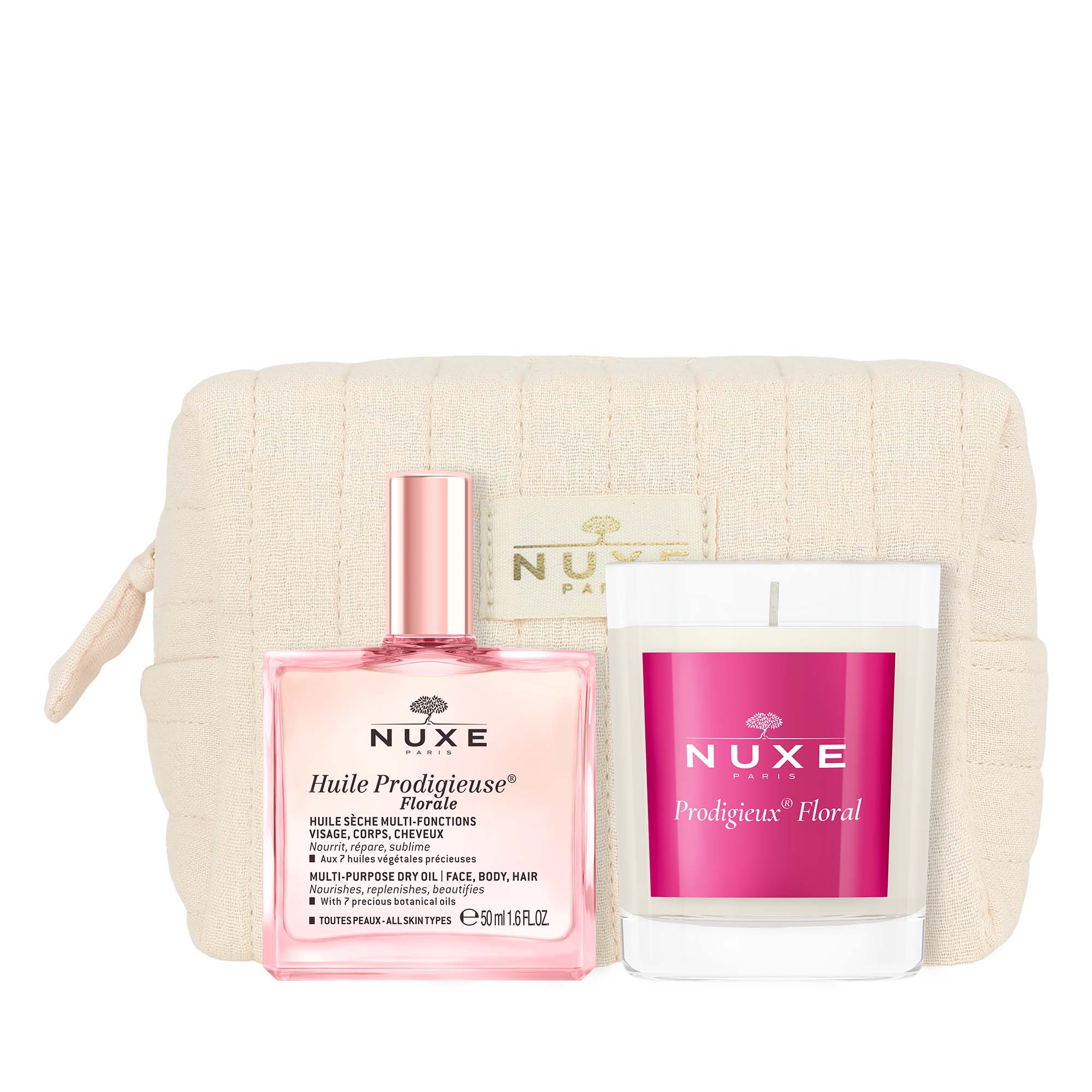 Huile Prodigieuse® Florale & sa bougie parfumée - NUXE