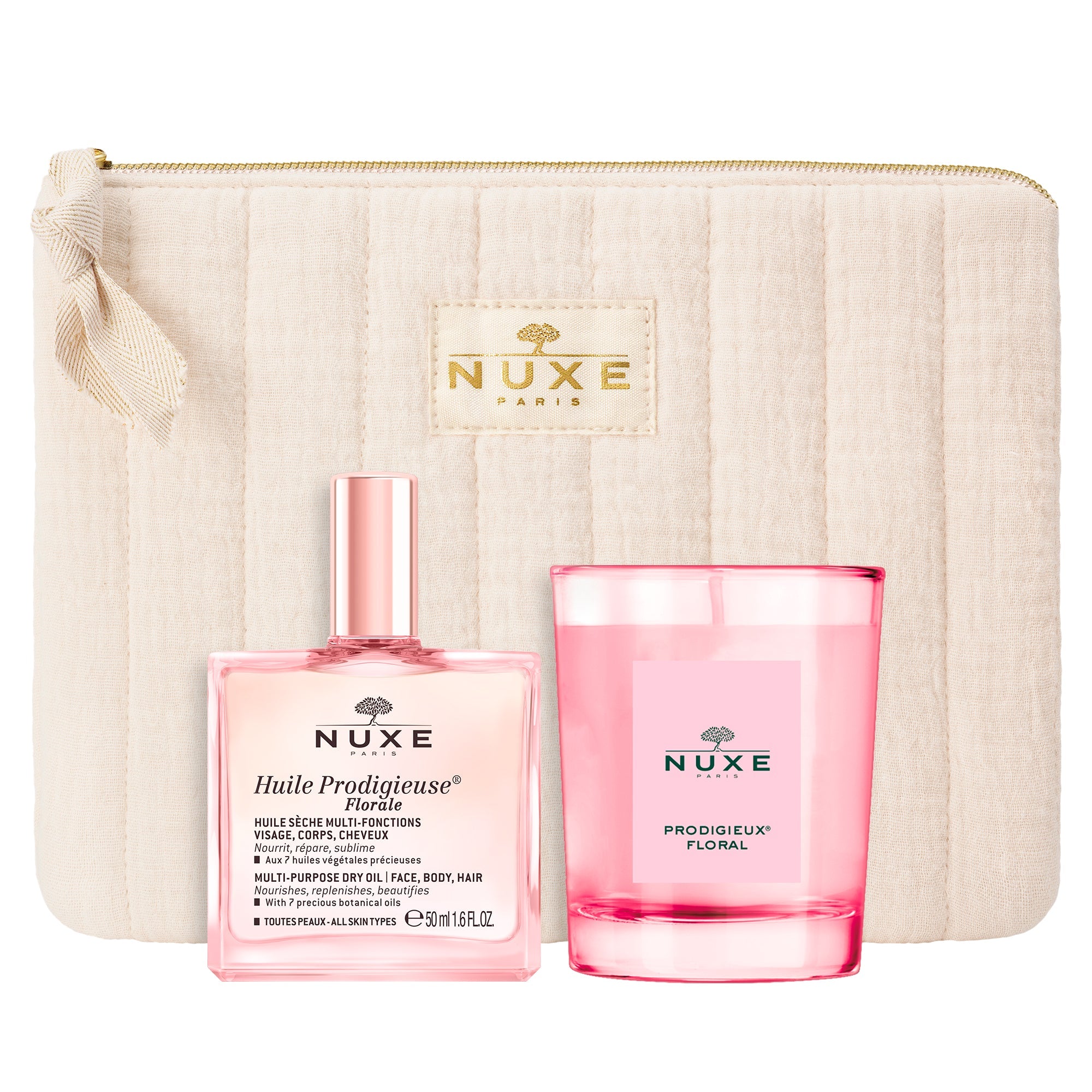 Huile Prodigieuse® Florale & sa bougie parfumée - NUXE