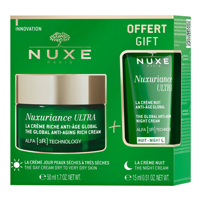 Kit Anti - Âge Global Peaux Sèches, Nuxuriance Ultra - NUXE