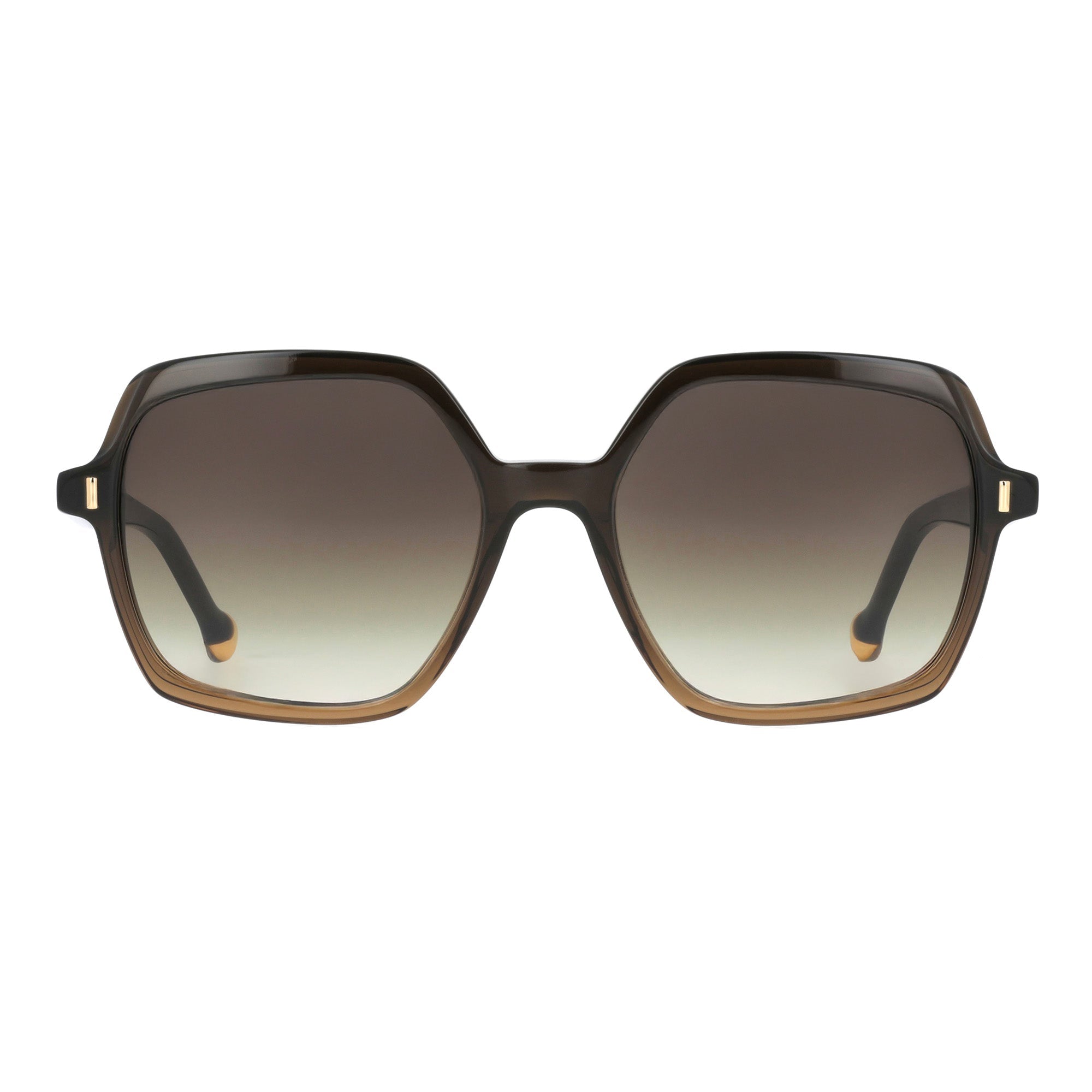 Lunettes de soleil Soyeuse - Brun foncé/Cristal beige - NUXE
