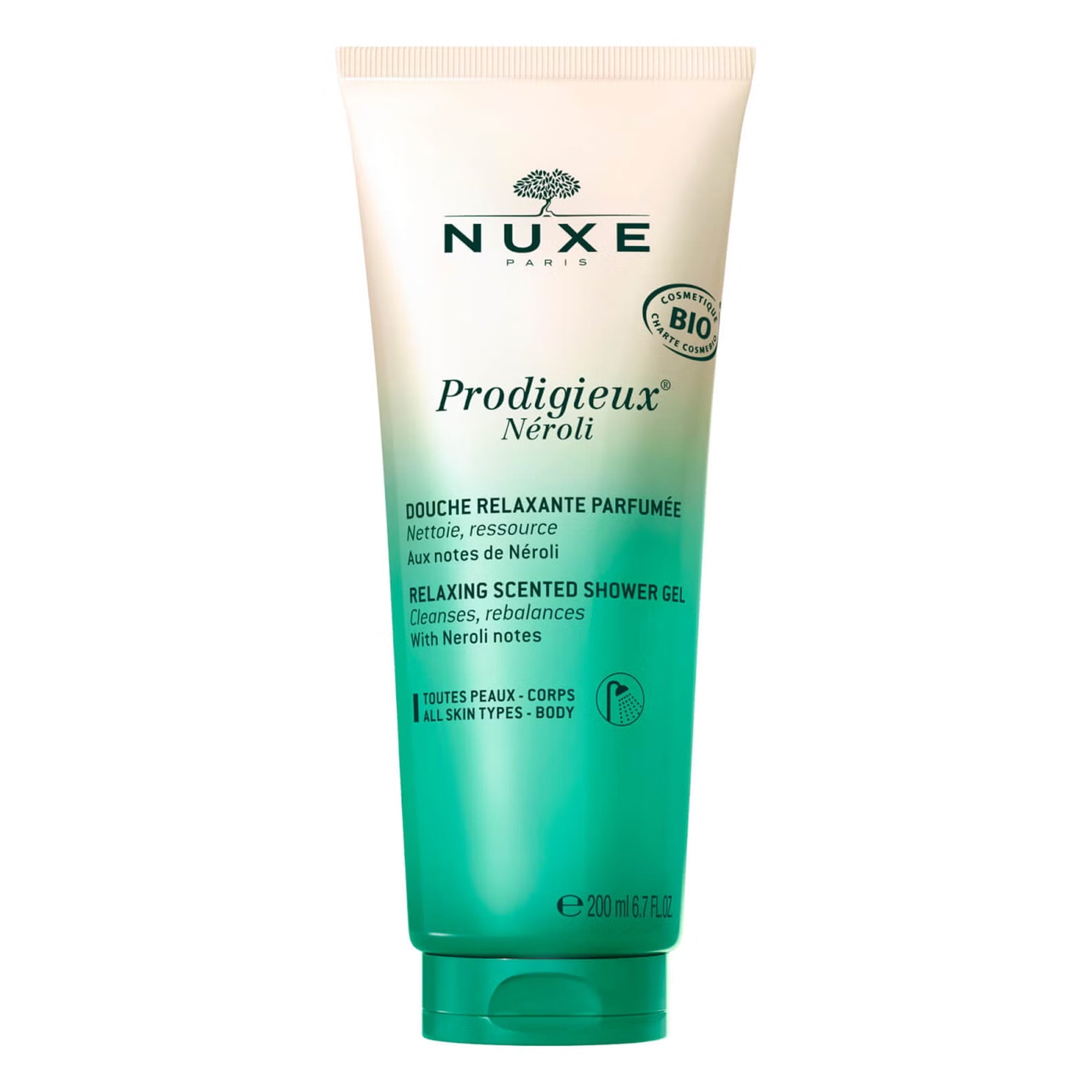 Prodigieux®Néroli Gelée de douche relaxante 200ml - NUXE