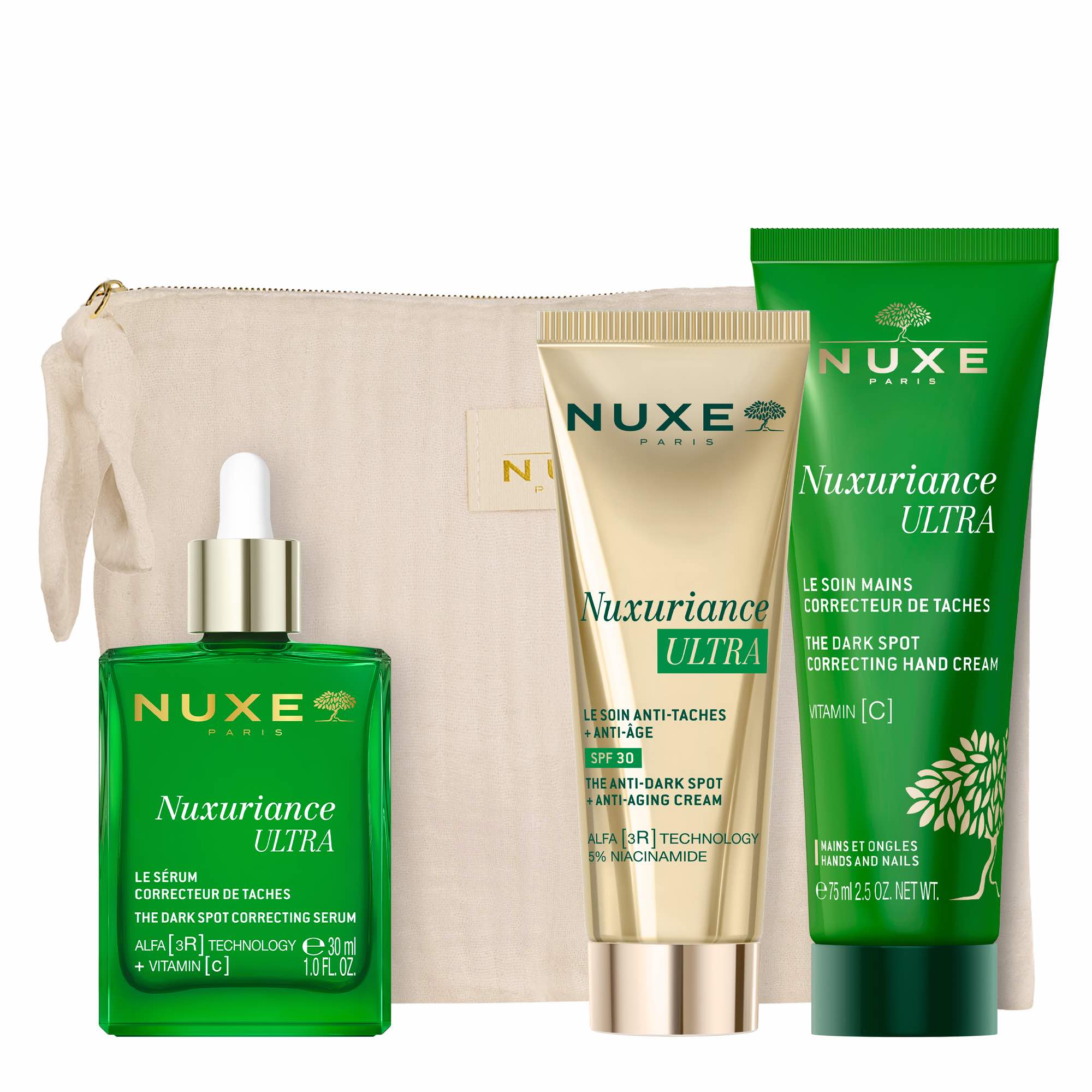 Trio Anti - Taches & Anti - Âge Visage & Mains - NUXE